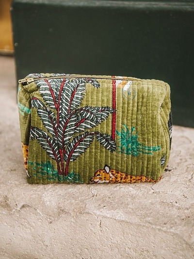 Pochette velours cotele​