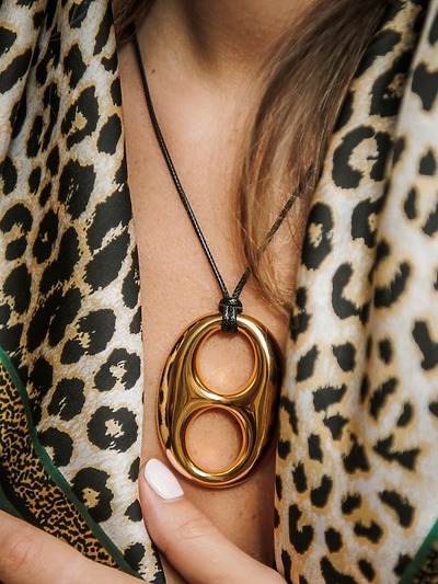 Collier gros pendentif