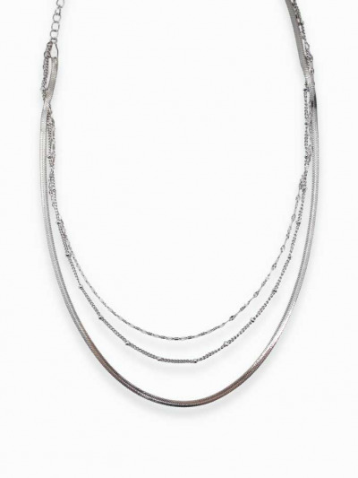 Collier acier inoxydable doré