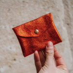 Petite pochette en cuir
