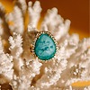 Bague grosse pierre turquoise