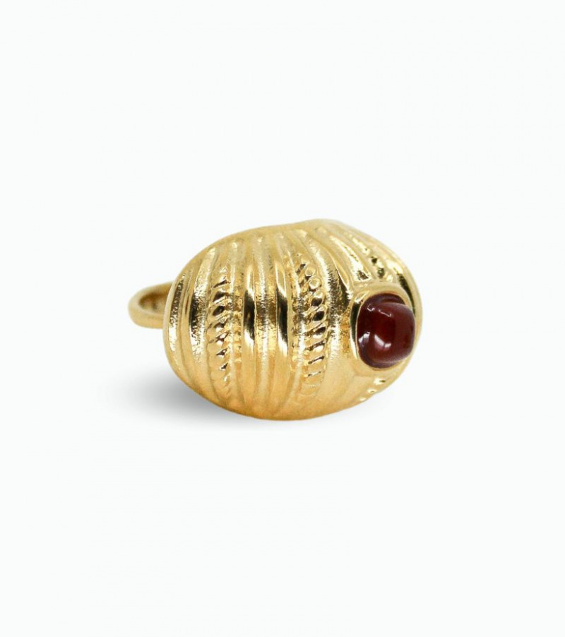 Grosse bague pierre naturelle