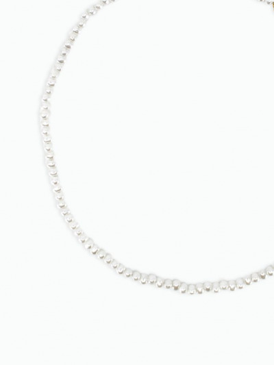 Collier chaine perles