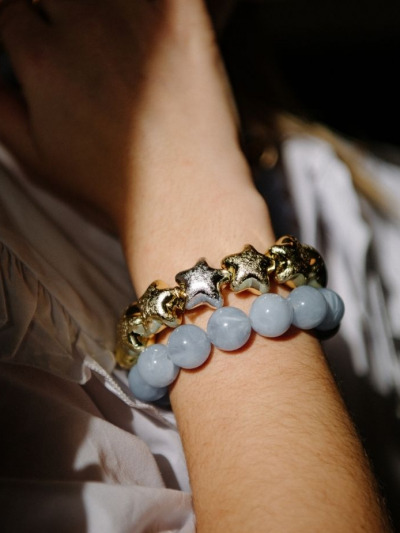 Bracelet grosses perles