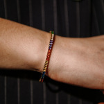 bracelet pierres multicolores