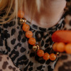 Collier grosses perles