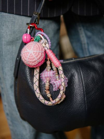 Porte clés en crochet