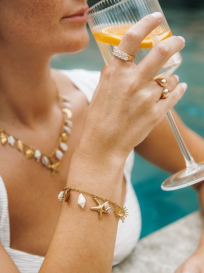 Bague ouverte femme