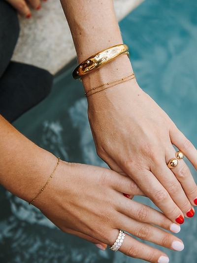 Bague ouverte femme