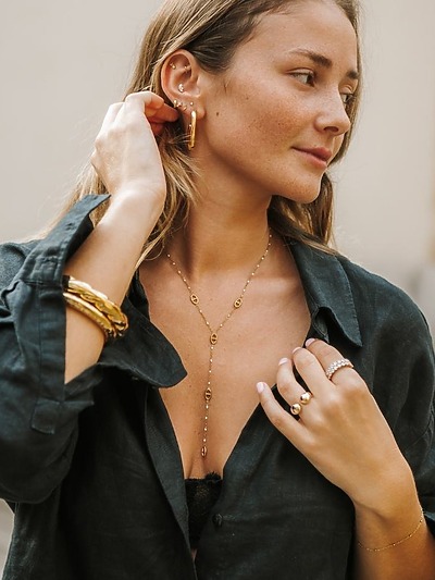 Bague ouverte femme