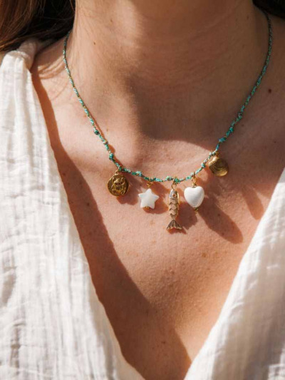 Charm pendentif coquillage
