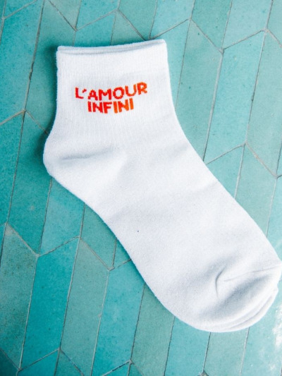 Chaussettes avec message