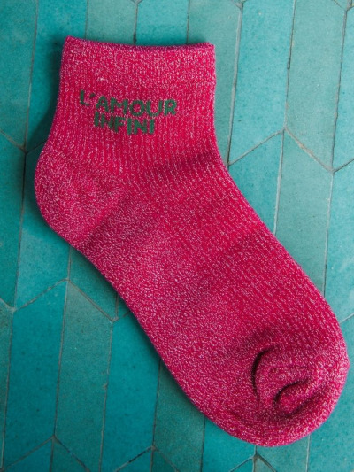 Chaussettes avec message