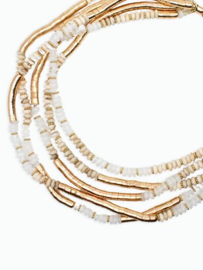 Gros collier multi rang