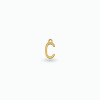 Lettre en pendentif