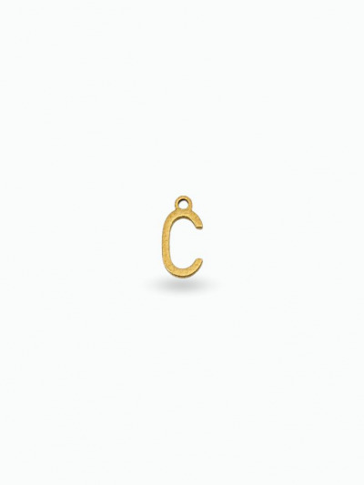 Lettre en pendentif