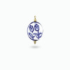 Pendentif céramique femme