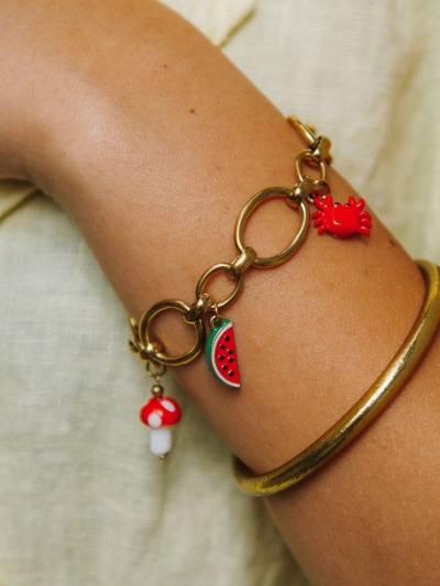 Charm pendentif pastèque