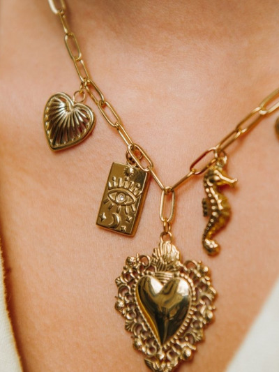Pendentif carte de tarot