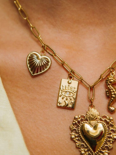 Pendentif carte de tarot