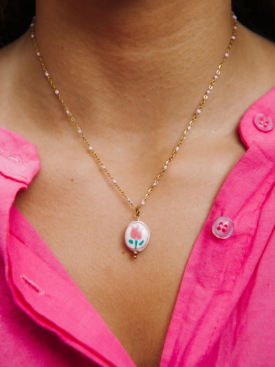 Pendentif tulipe