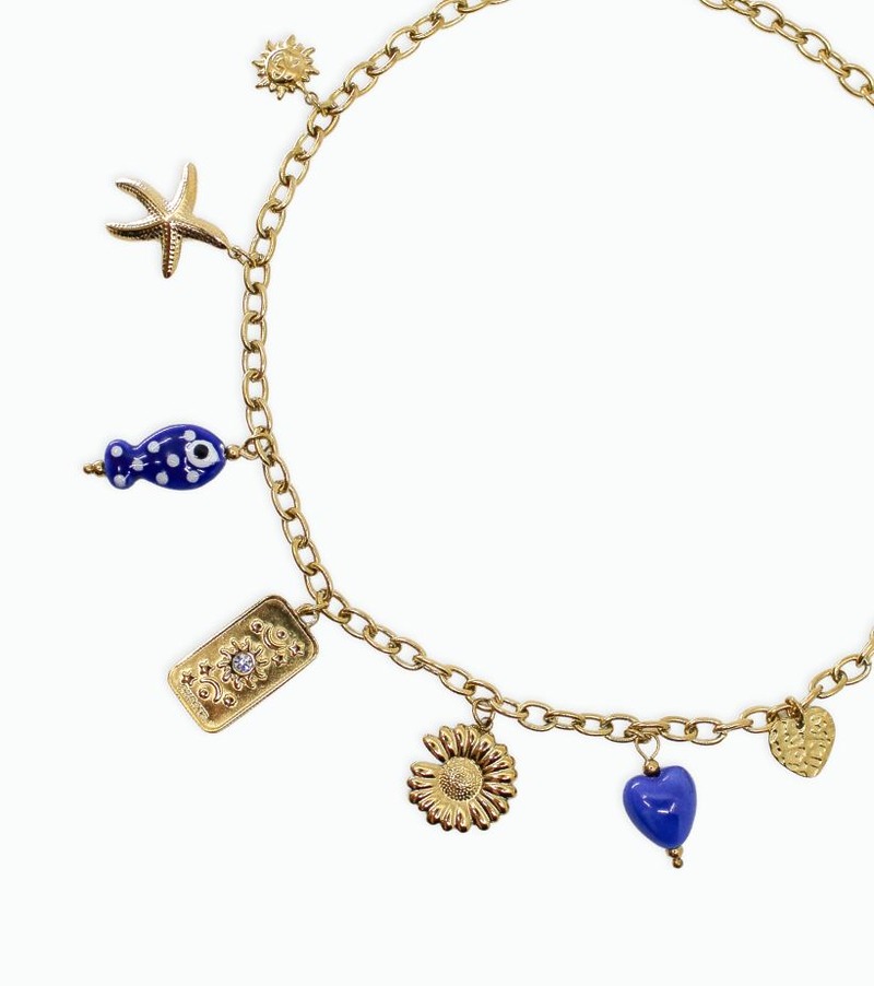 Collier avec pampilles