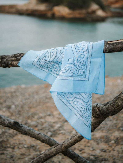 Foulard carré coton​