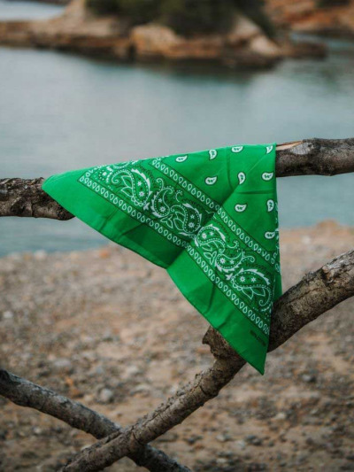 Foulard carré coton femme