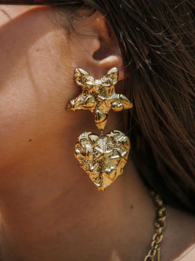 Boucles d'oreilles acier chirurgical