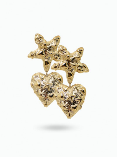 Boucles d'oreilles acier chirurgical