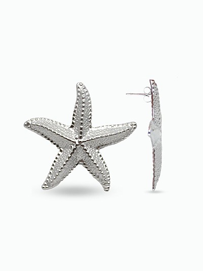 Grosse boucle d'oreille tendance