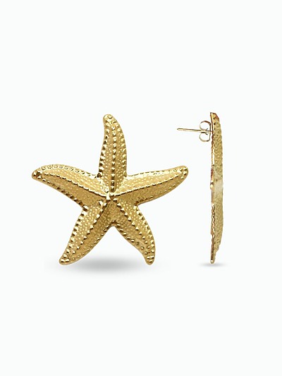 Grosse boucle d'oreille tendance