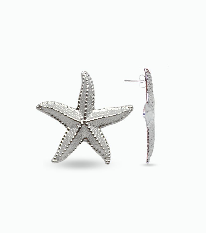 Grosse boucle d'oreille tendance