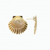 Boucle d'oreille coquille saint jacques