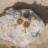 Boucles d'oreilles poisson
