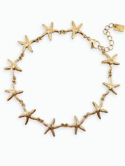 Cheville bracelet​​ étoiles de mer