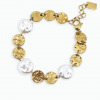 Gros bracelet doré