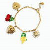Bracelet pendentif verre