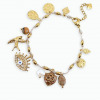Bracelet charms colorés