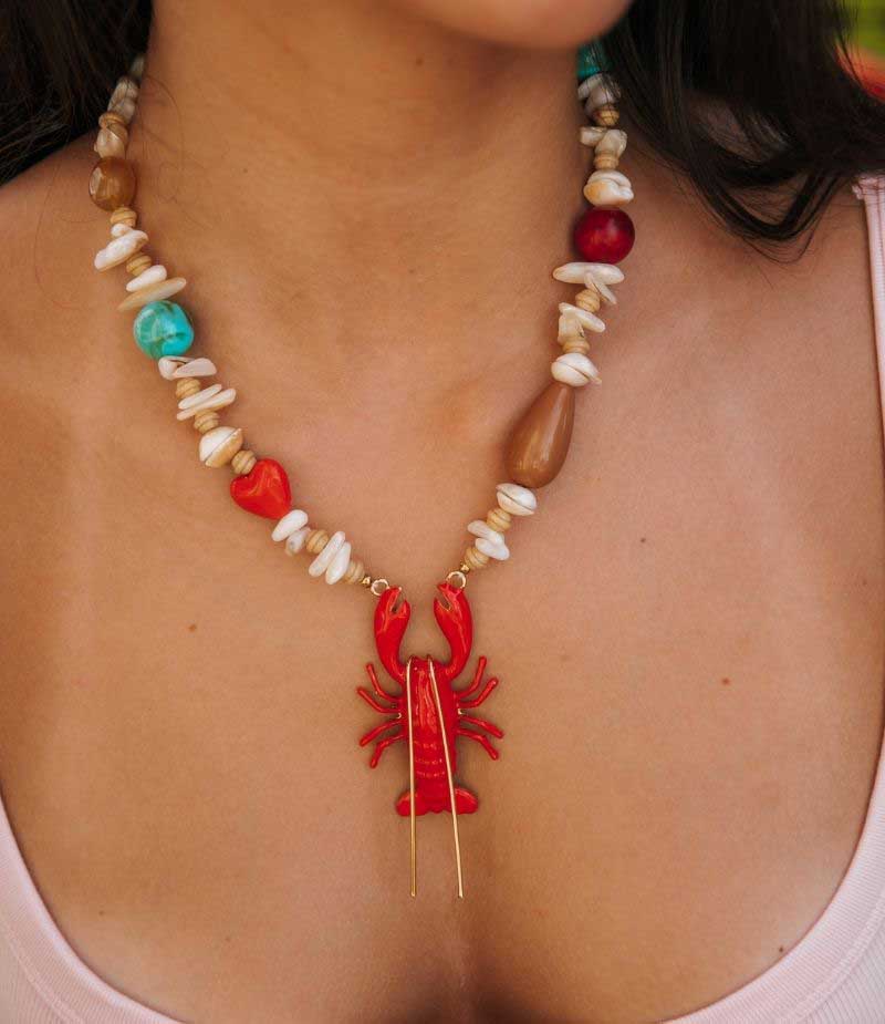 Gros collier perle​