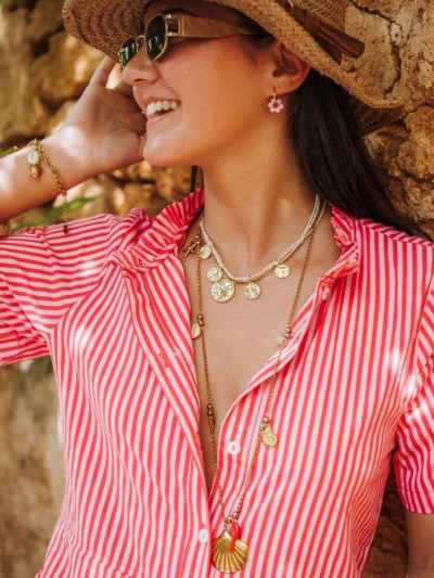 Collier cordon femme