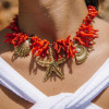 Collier en corail rouge​