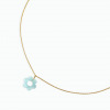 Collier avec fleur