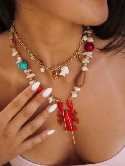 Gros collier perle​