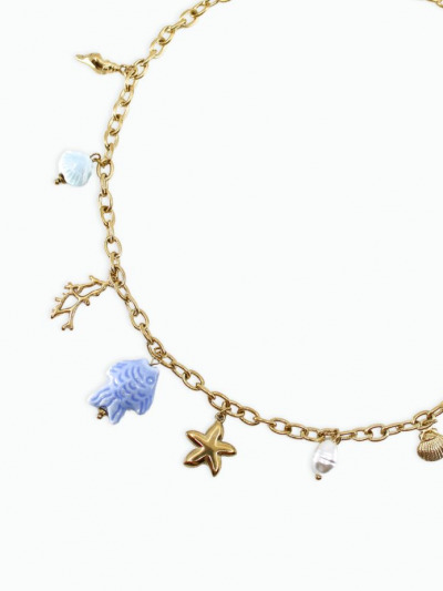 Collier avec pampilles