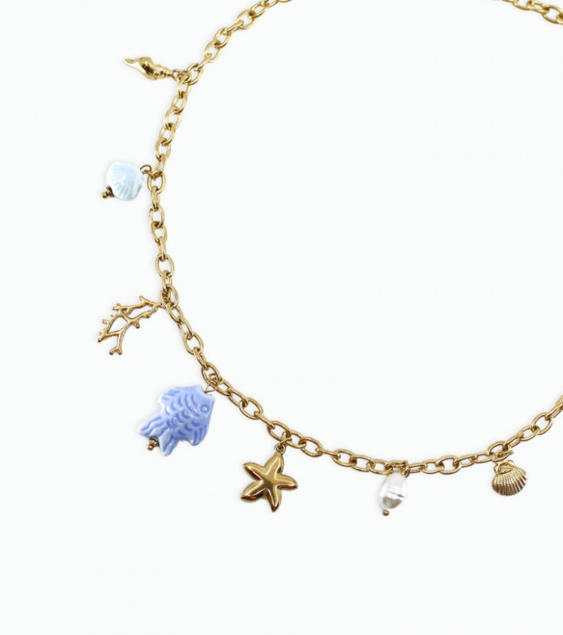 Collier avec pampilles