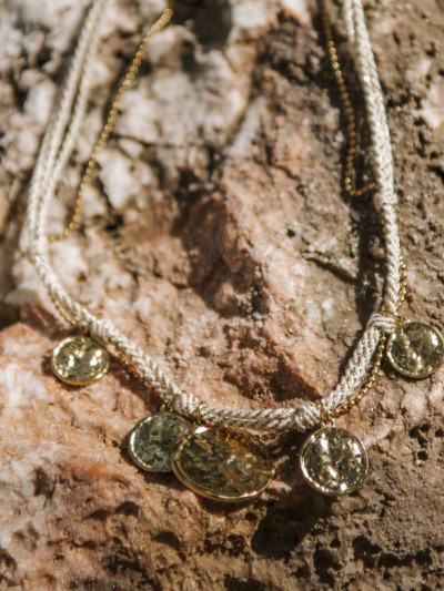 Collier cordon femme
