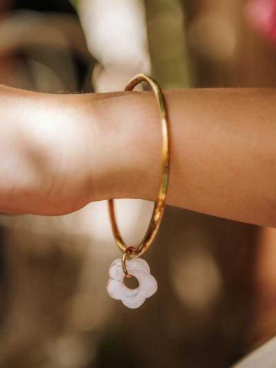 Bracelet avec fleur