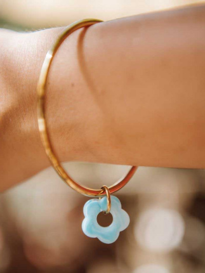 Bracelet avec fleur