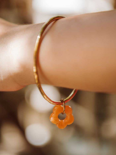 Bracelet avec fleur